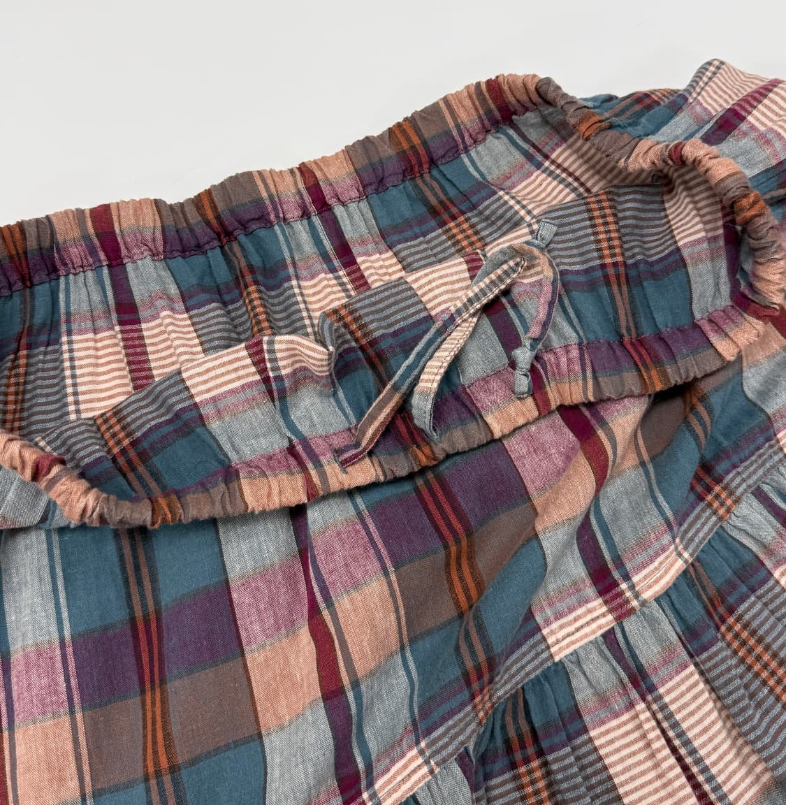 Beams boy plaid tiered skirt 상품이미지6