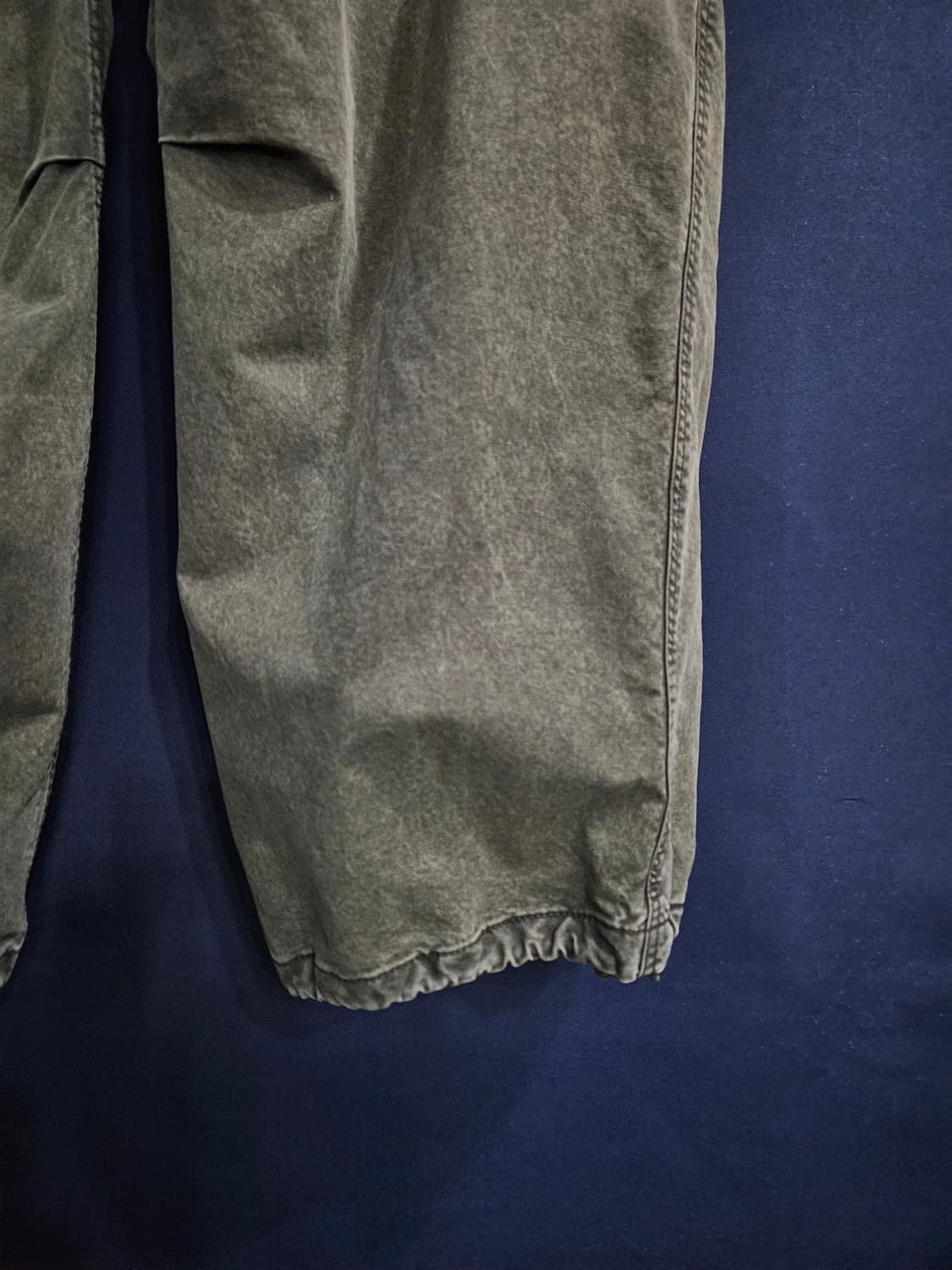 H&M 에이치앤엠 멜란지 카키 남성 허리 36 카고팬츠  상품이미지6