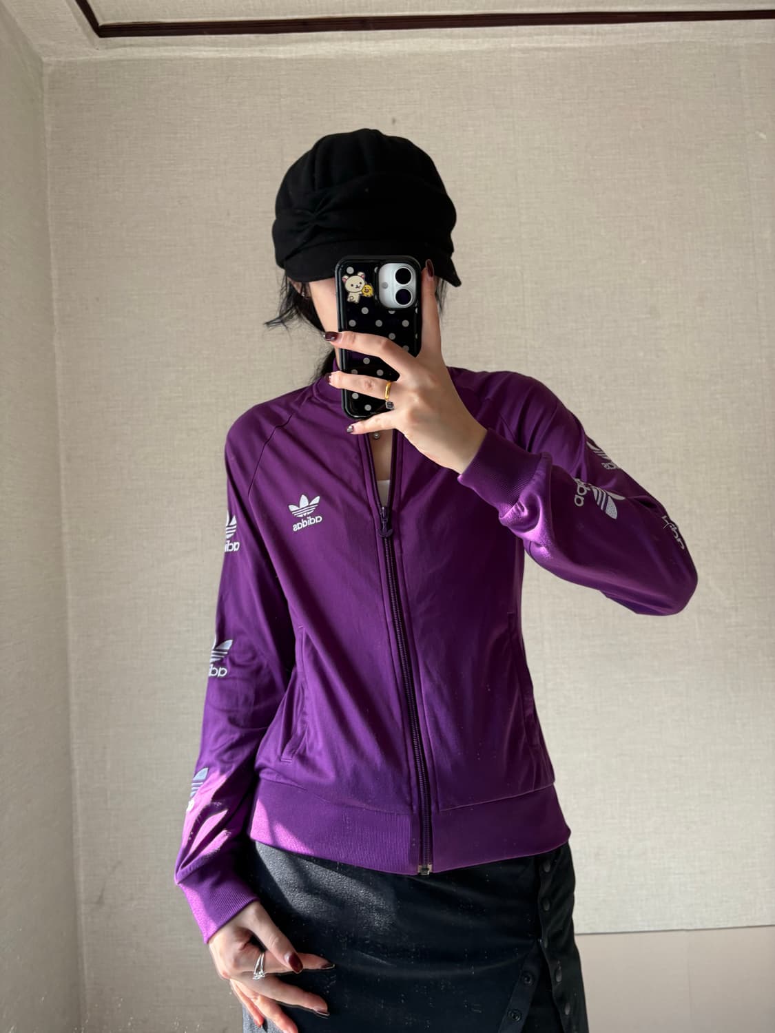 아디다스 퍼플 실버 져지 상품이미지4