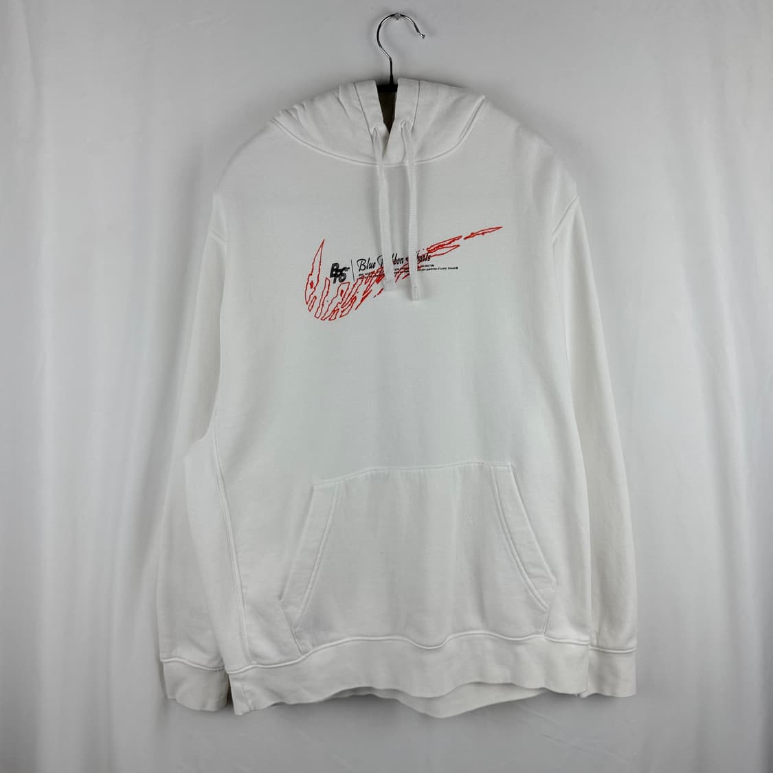 (105) 나이키 BRS 빅스우시 기모 후드티 화이트 상품이미지2