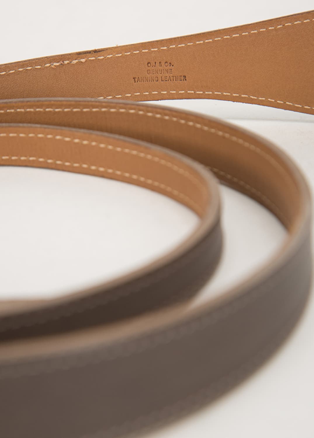 [새상품] 올드 조 old joe 스네이크 소가죽 벨트 상품이미지4