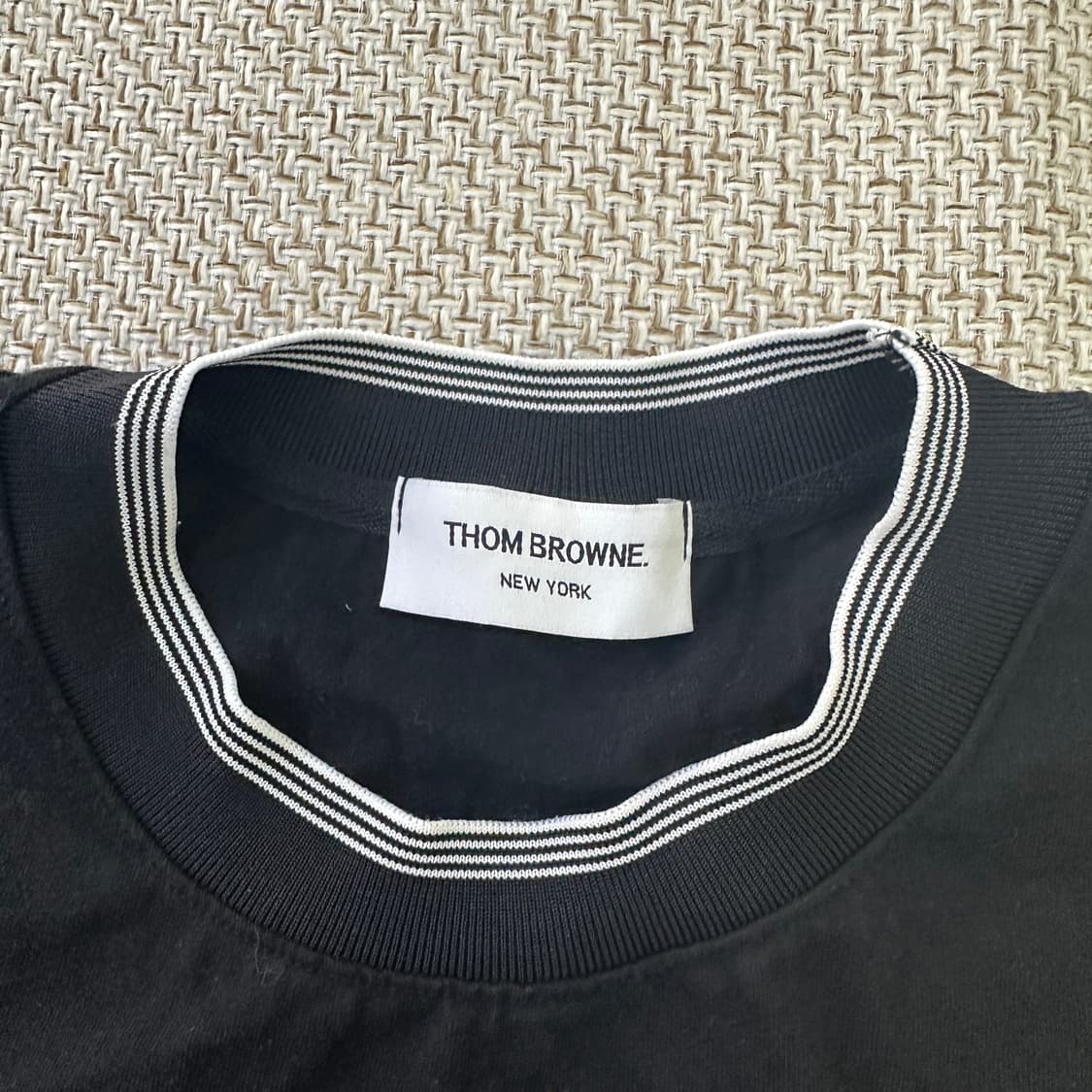 실측확인 빈티지 화이트 포인트 반팔 0413D 상품이미지2