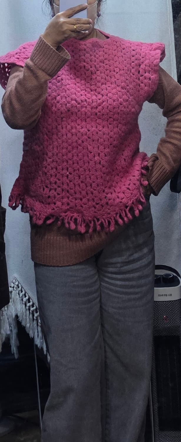 뜨게조끼 상품이미지1