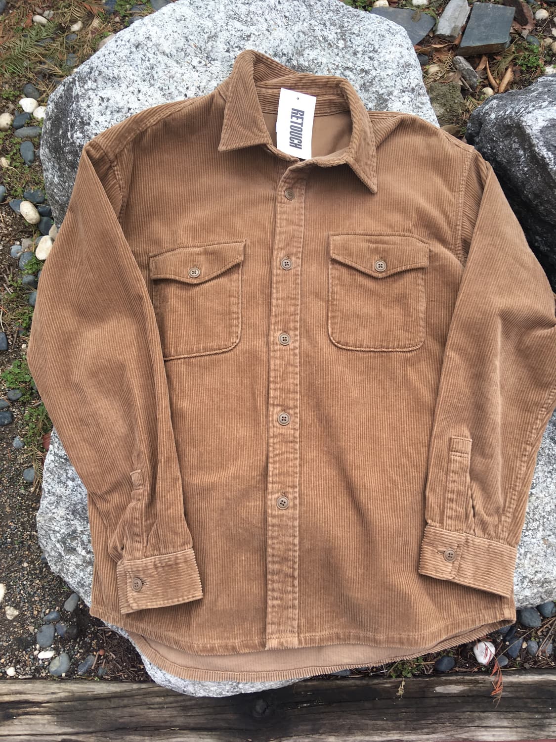 유니클로 코듀로이 셔츠 상품이미지1