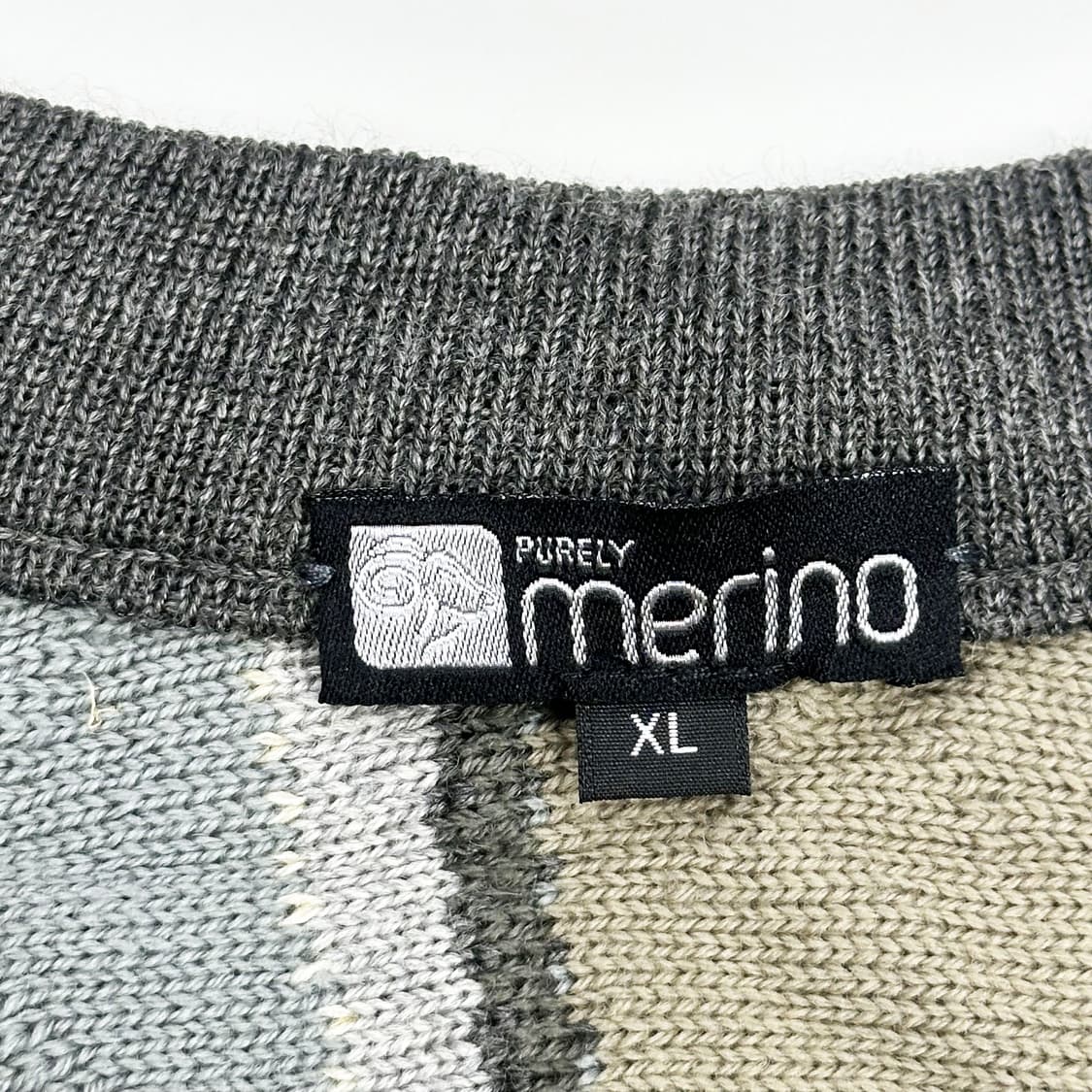 made in AUSTRALIA 메리노 울 케이블 니트 XL 상품이미지4