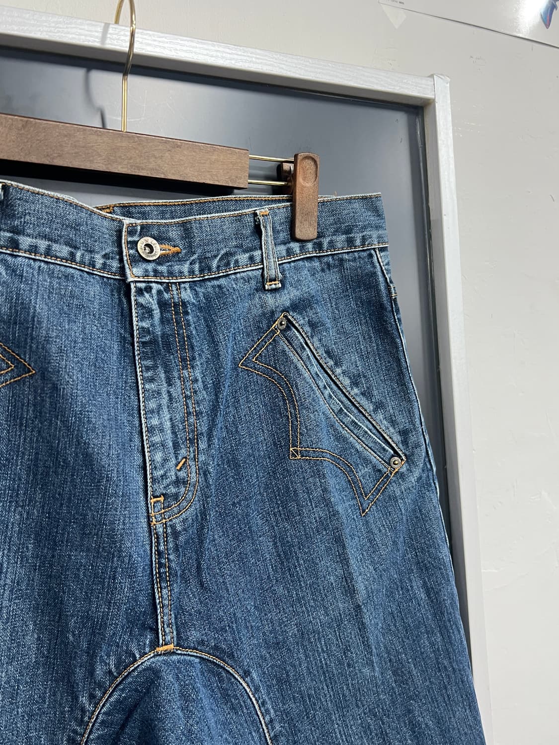 90-00s Korea Levis 리바이스 배기핏  데님 팬츠 상품이미지2