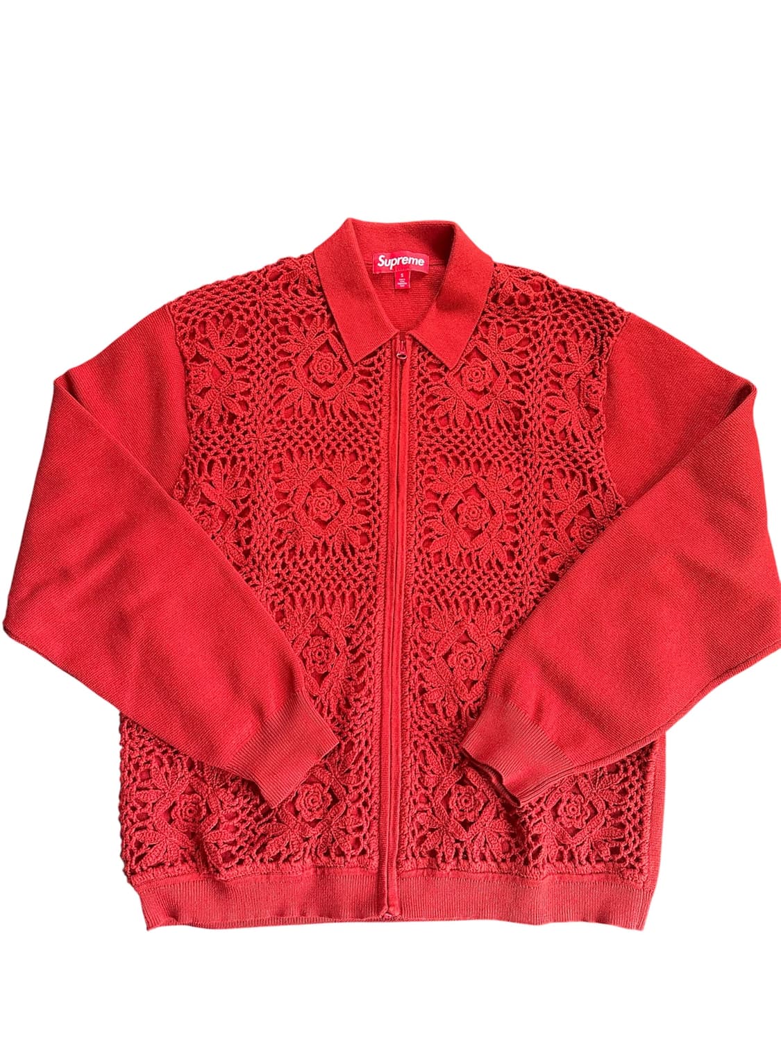 Supreme Chrochet Knit Cardigan - (S) 상품이미지1