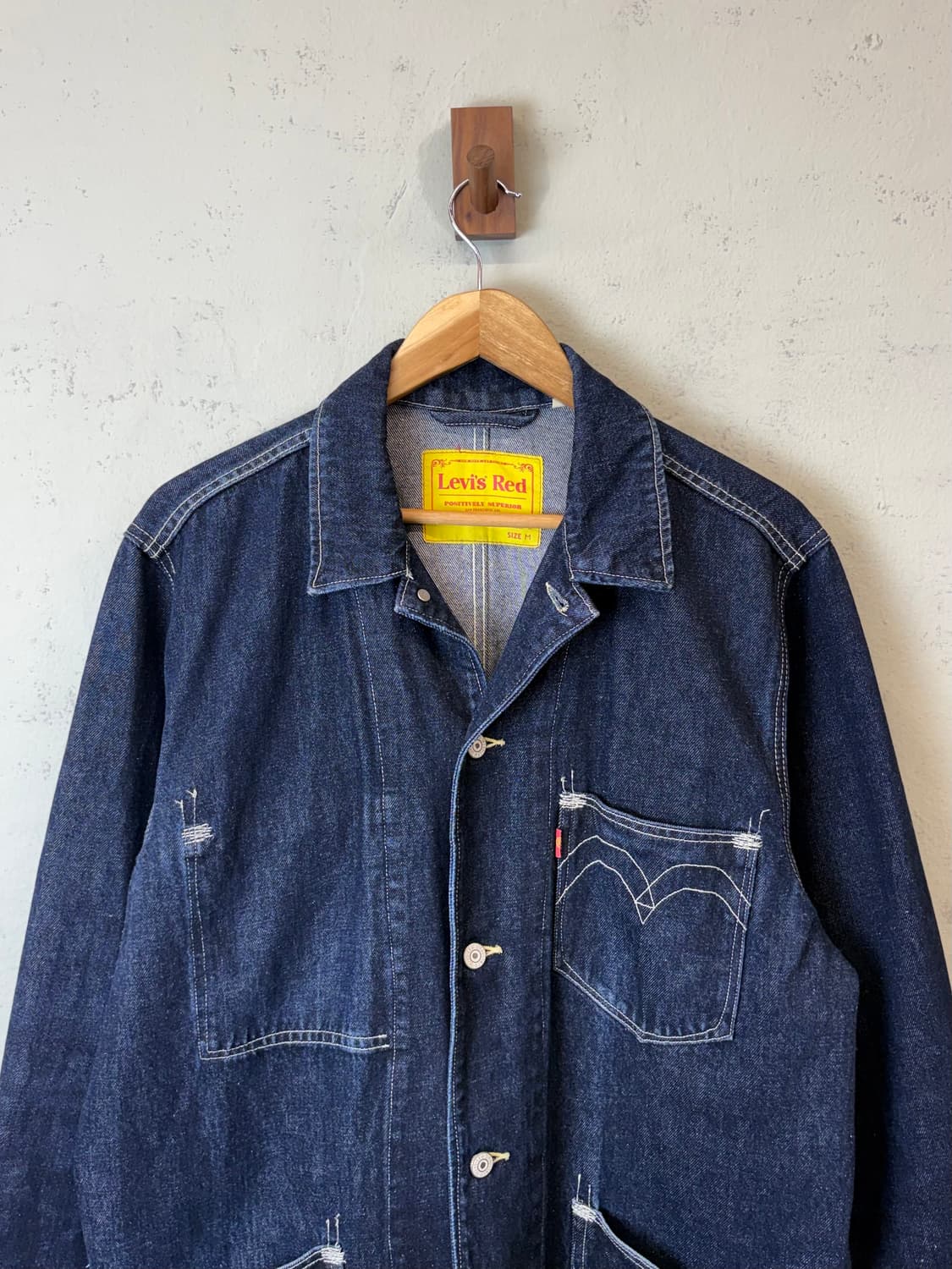리바이스 00s 빈티지 엔지니어드 데님 커버올 자켓 상품이미지6