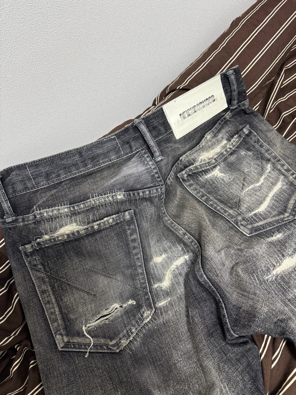 [M] Neighborhood 네이버후드 세비지 DP 미드 데님팬츠 상품이미지4