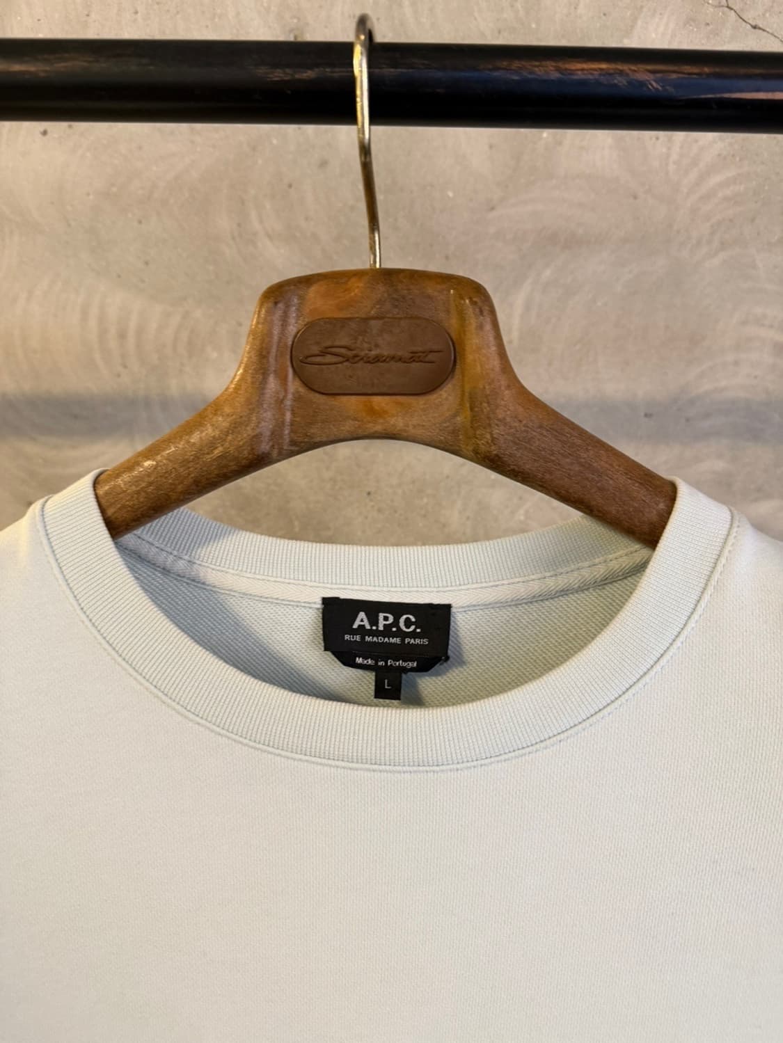 아페쎄 클래식 맨투맨 100 상품이미지3