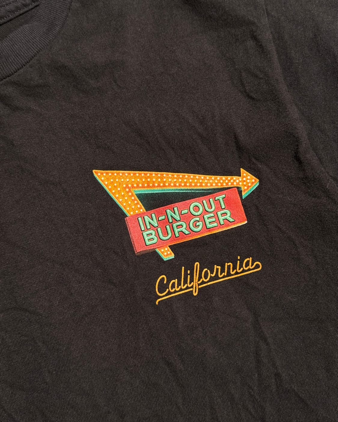 인앤아웃버거 인앤아웃버거 캘리포니아 그래픽 티셔츠 S 상품이미지3