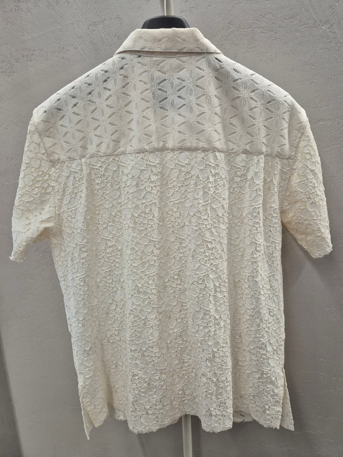 Andersson Bell 아이보리 레이스 셔츠 XL 상품이미지3