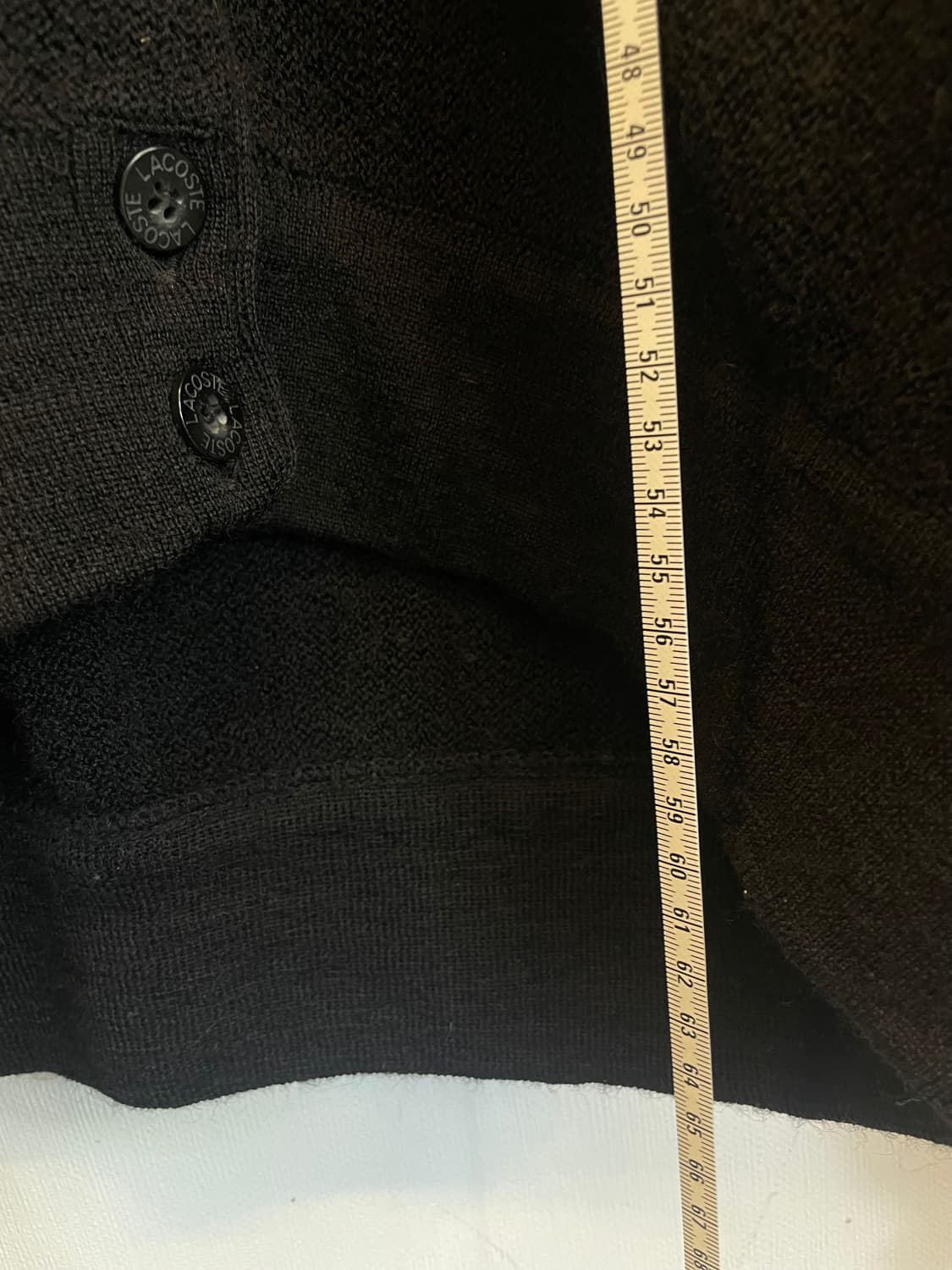 라코스테 니트가디건100:) 울100% 울가디건 모가디건 상품이미지7