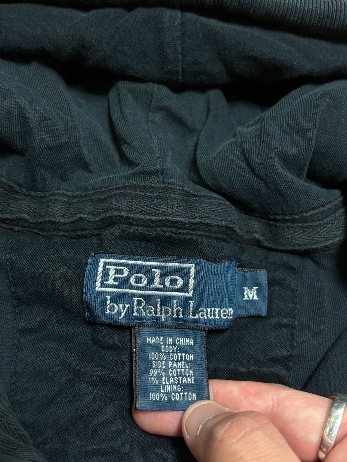 폴로 랄프로렌 빈티지 와플 투웨이 후드집업 상품이미지8