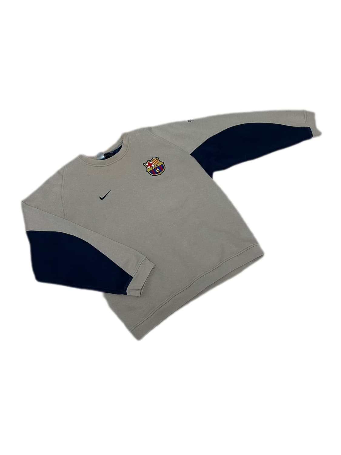 00s 나이키 바르셀로나 베이지 빈티지 스웻셔츠 상품이미지2