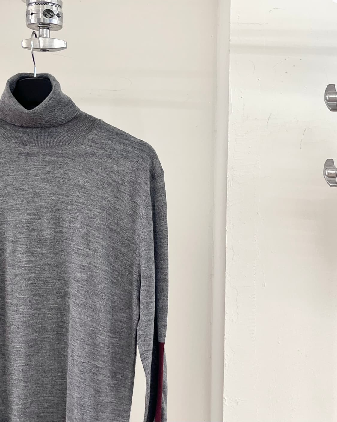 질샌더 그레이 블랜드 롱슬리브 니트 상품이미지4