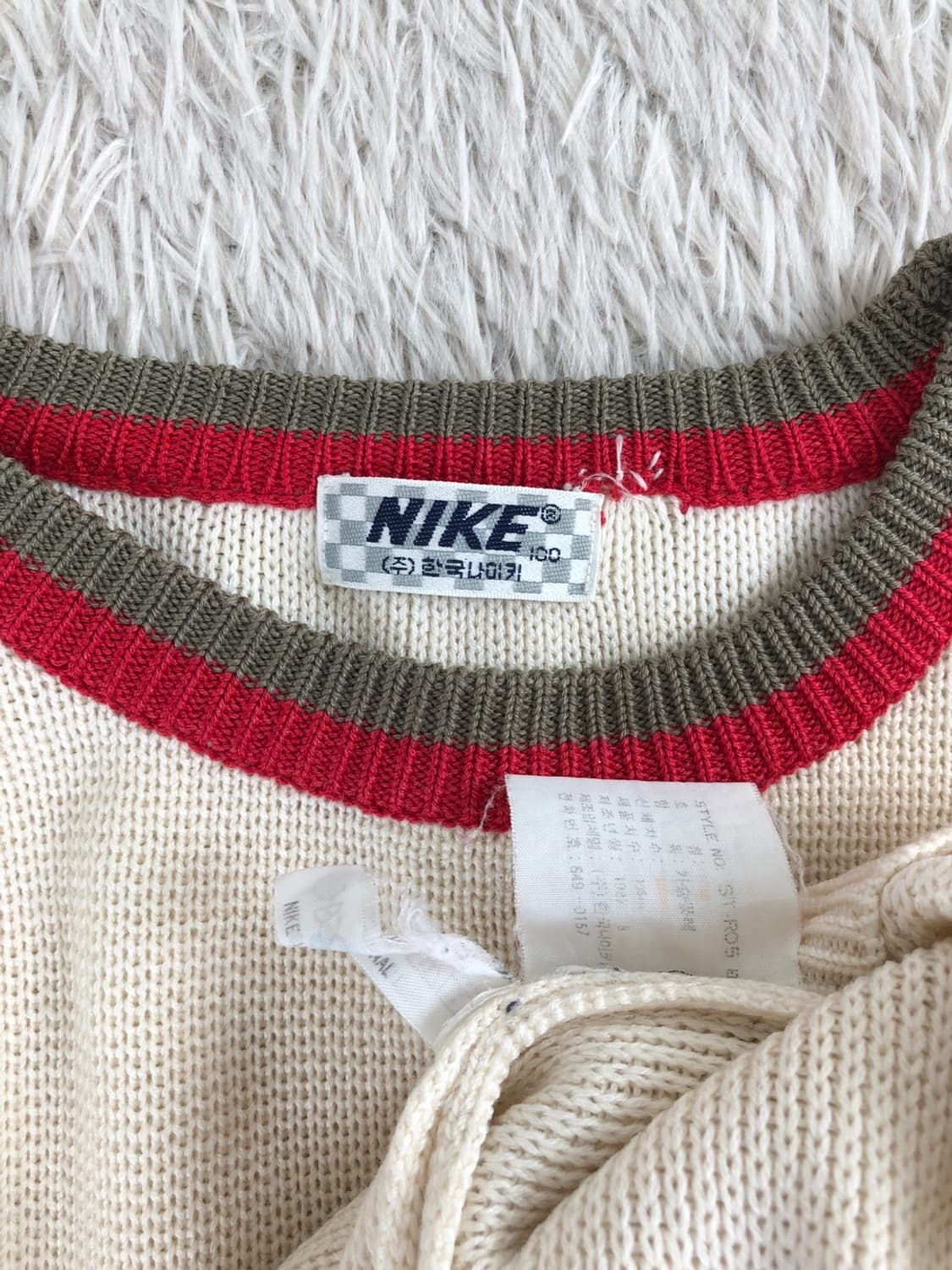 80's 나이키 올드스쿨 니트/#164 상품이미지7