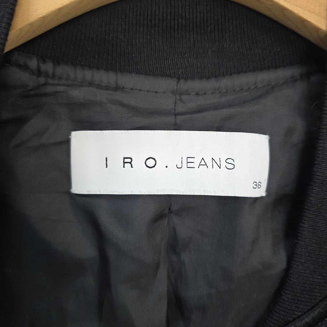 여성 이로진 IRO JEANS 퀼팅 봄버 자켓 36 상품이미지7
