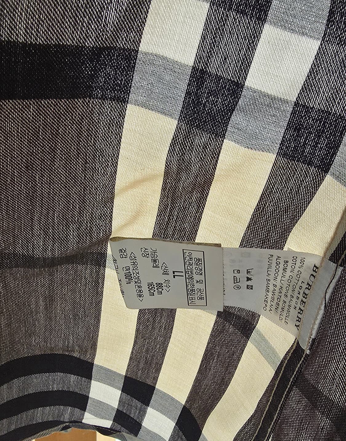 버버리 칠부소매 셔츠 상품이미지3