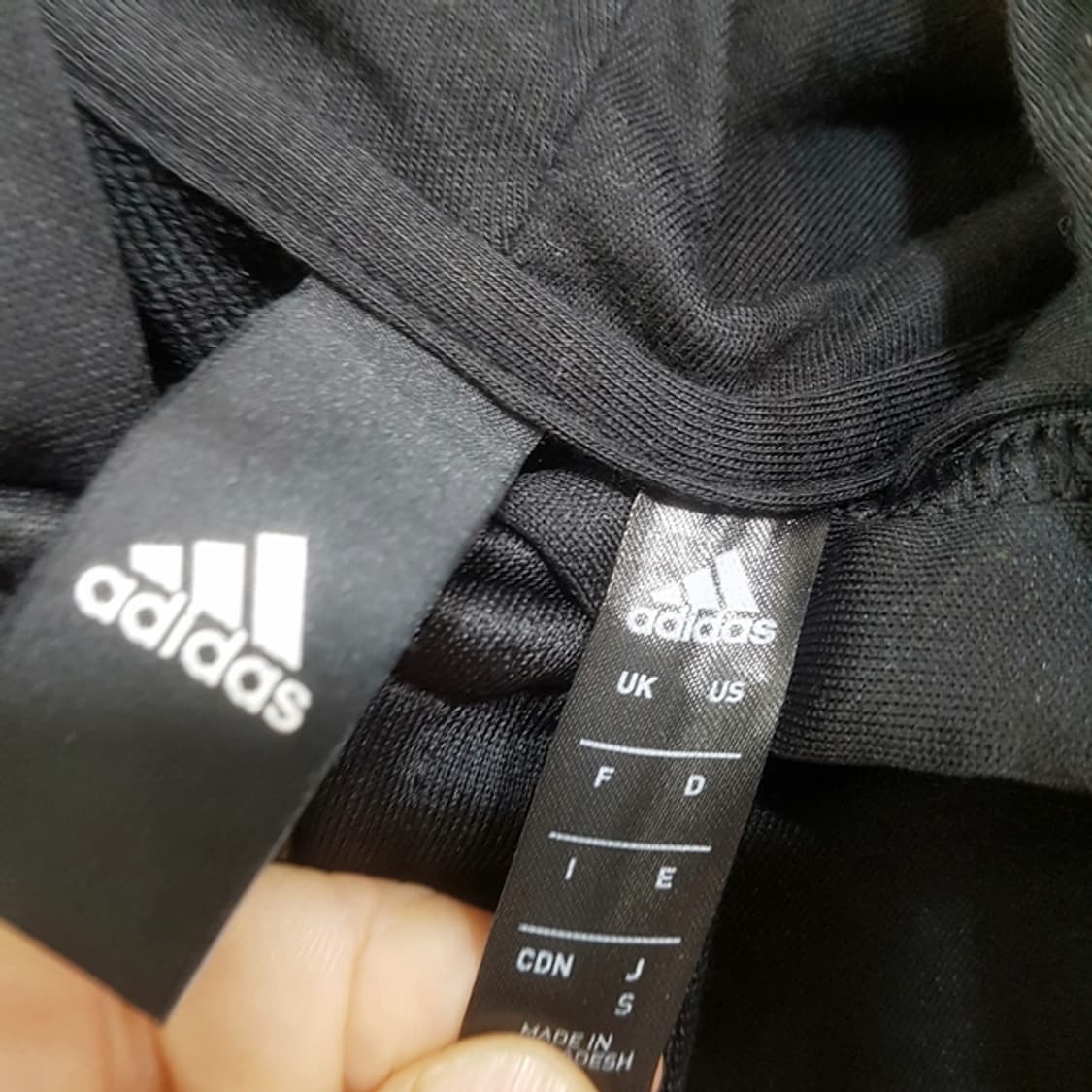 [새상품] 아디다스 후드 트랙 수트 블랙 상품이미지6