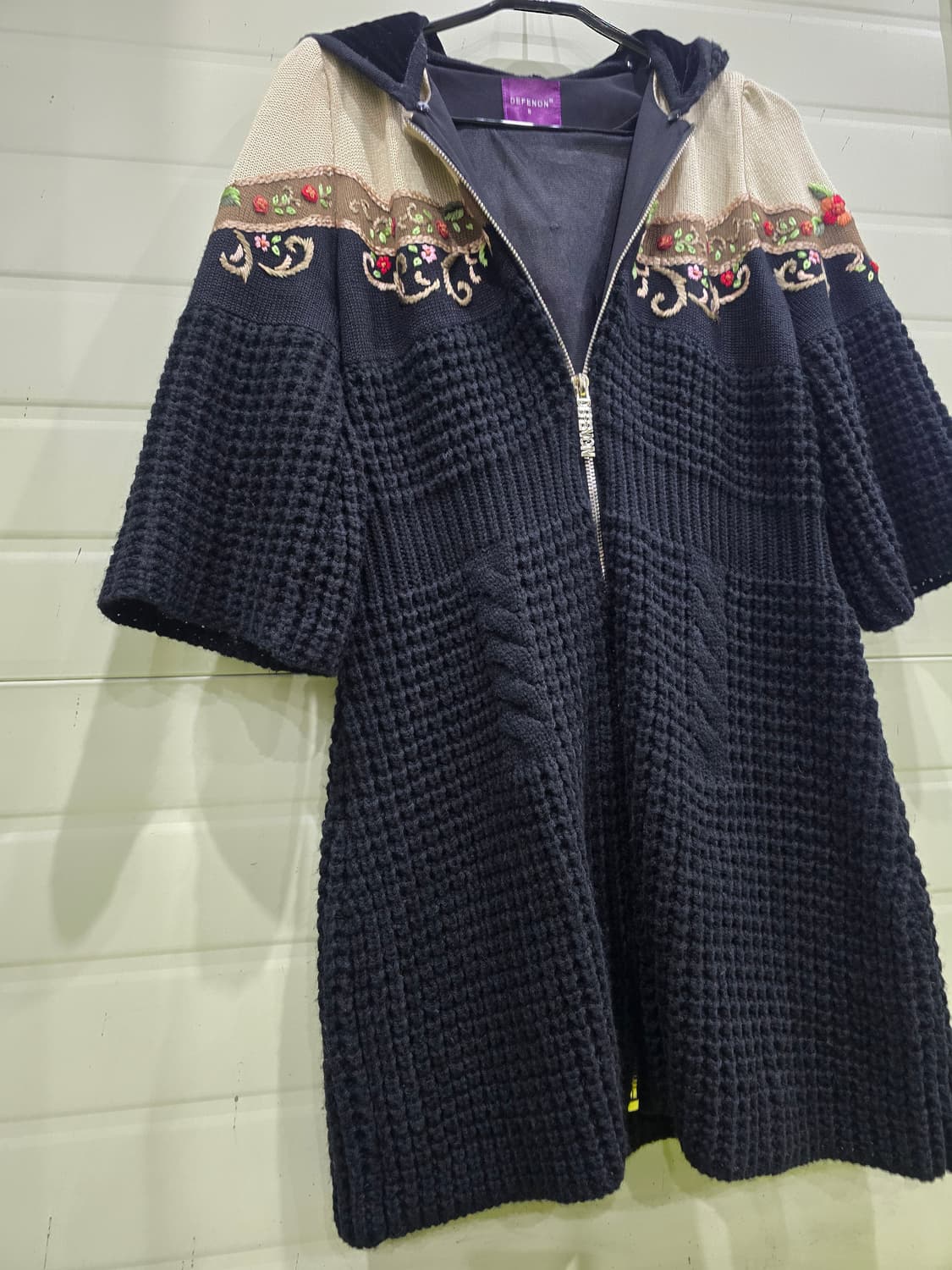 DEFENON 후드 롱 코트 일본 빈티지  상품이미지10