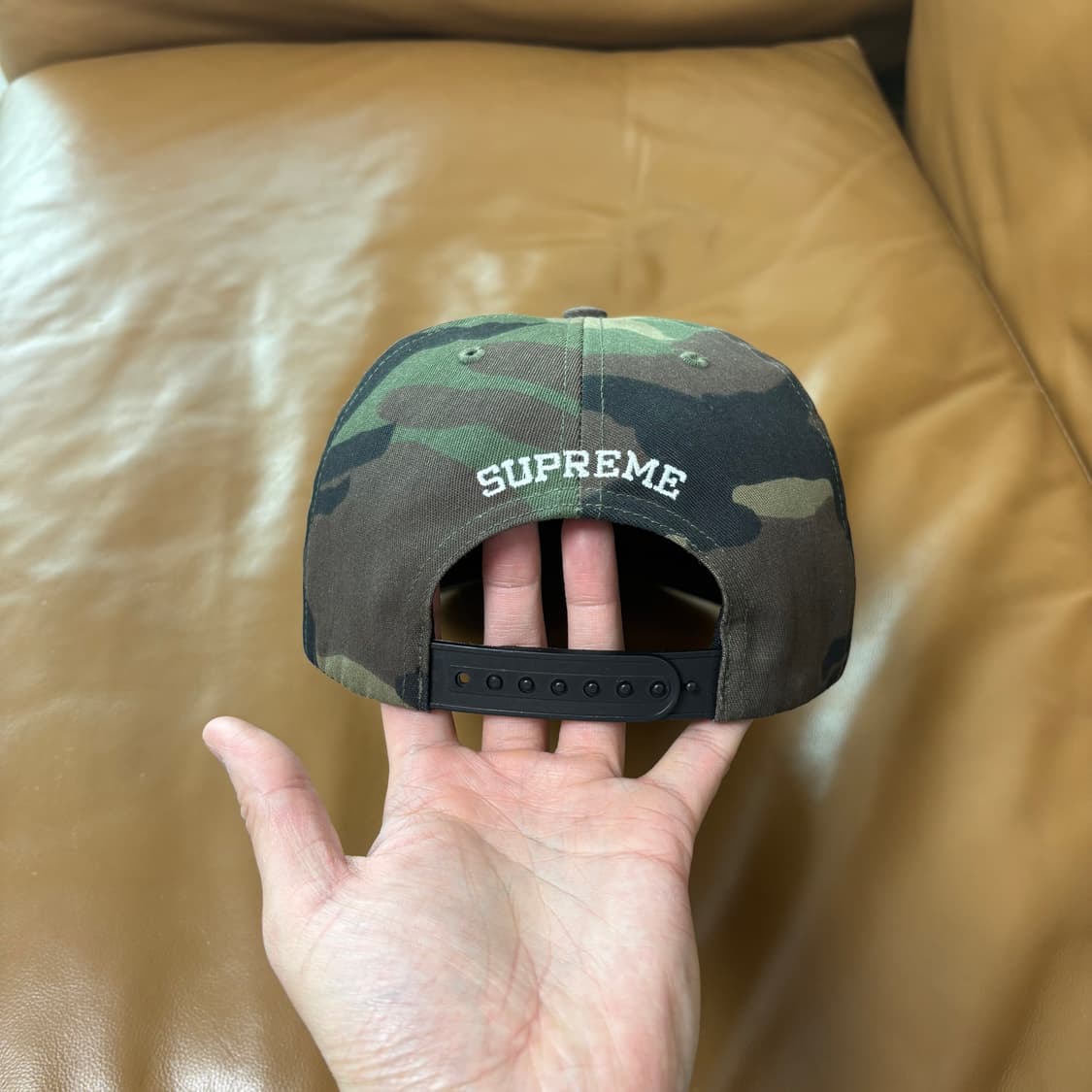 슈프림 6패널 볼캡 모자 우드랜드 카모 상품이미지7