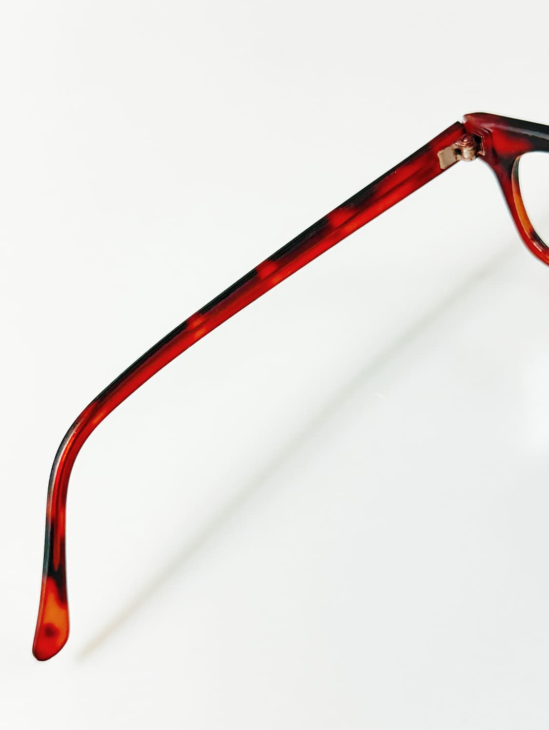 VORTEX 맷 토터스쉘 스퀘어 뿔테 프레임 빈티지 안경 상품이미지7