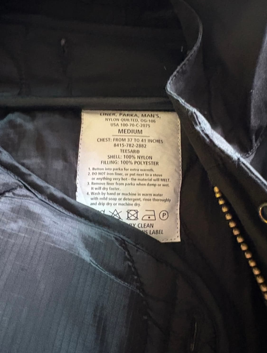 밀텍 m51 블랙 m 미디움 새상품 상품이미지3