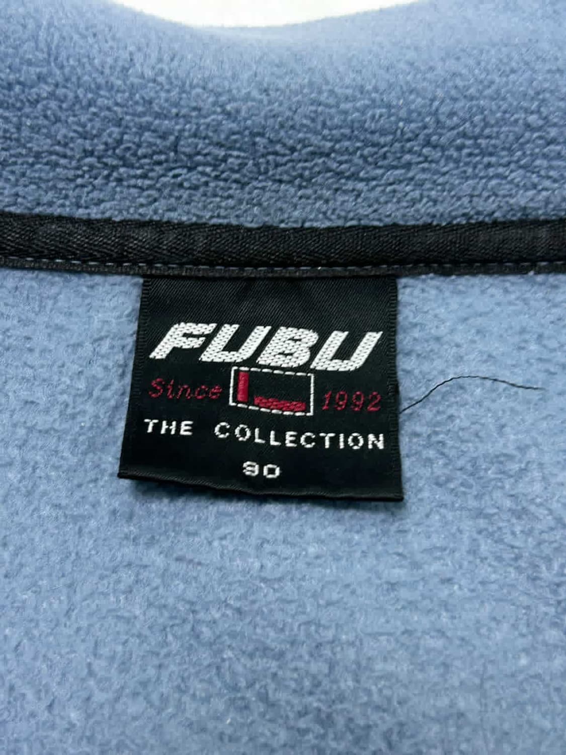 후부 빅로고 하늘 플리스 집업 상품이미지8