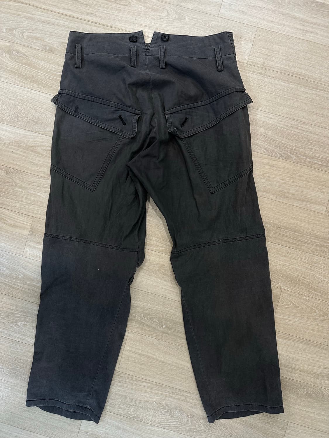 요지야마모토 서스펜더 팬츠 상품이미지2