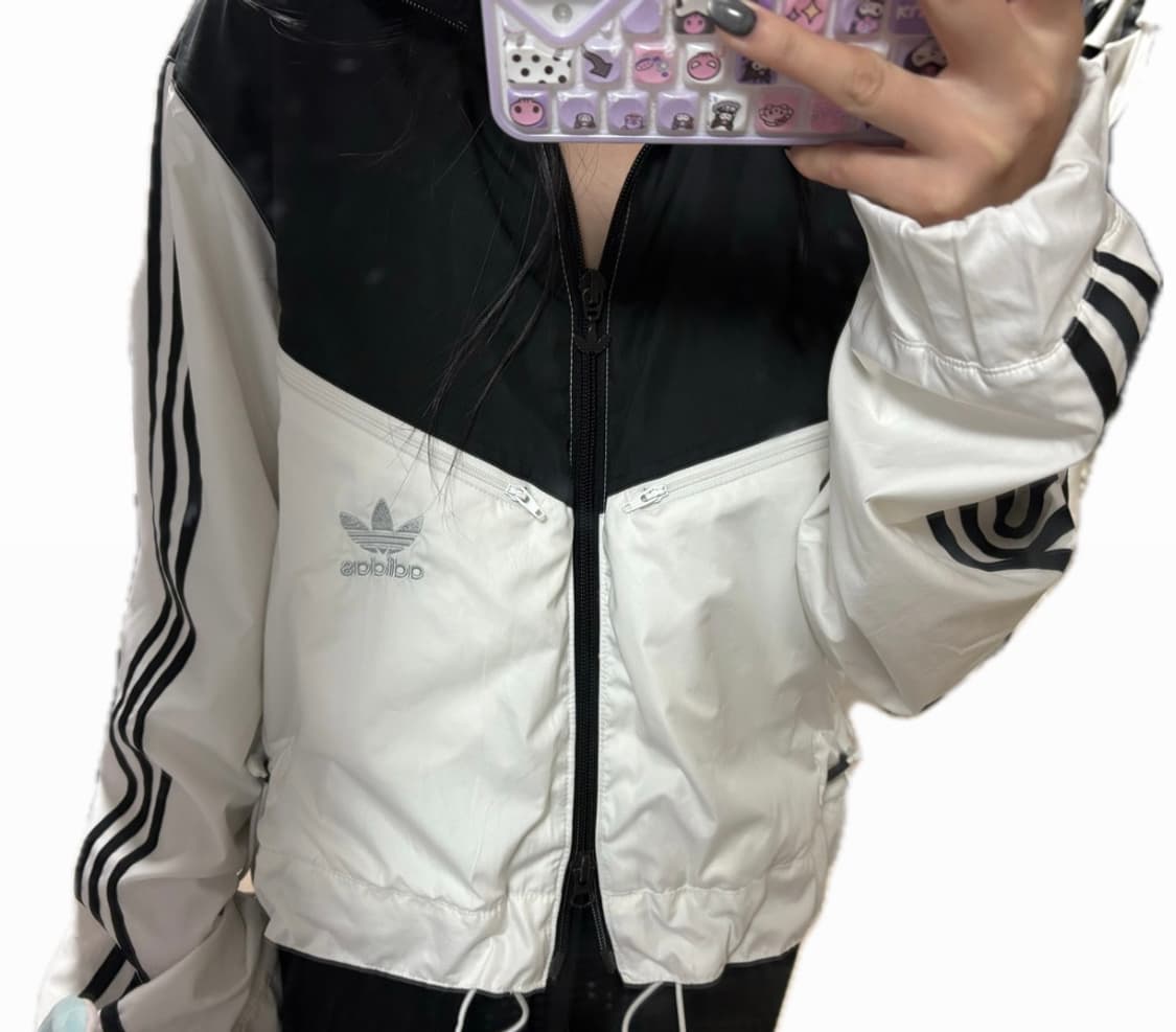 아디다스 투웨이 바람막이집업 (빈티지,커스텀) 상품이미지2