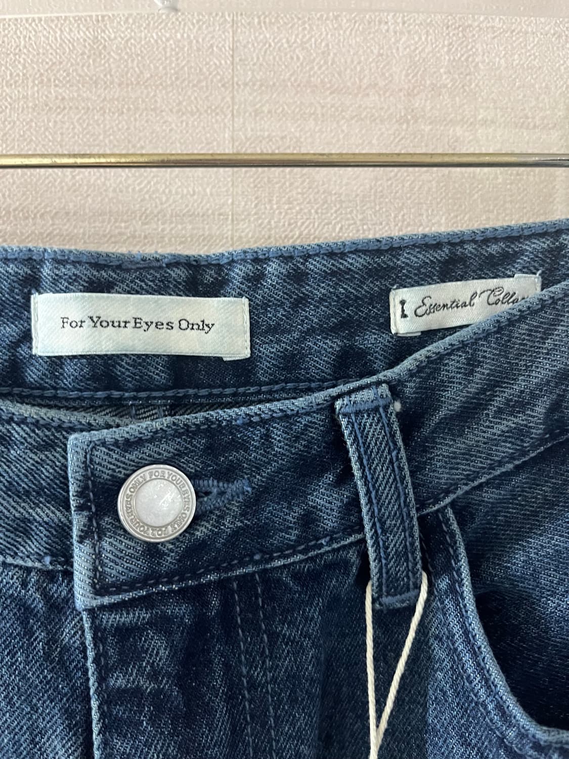 포유온 Lise wide denim(36,standard) 상품이미지9