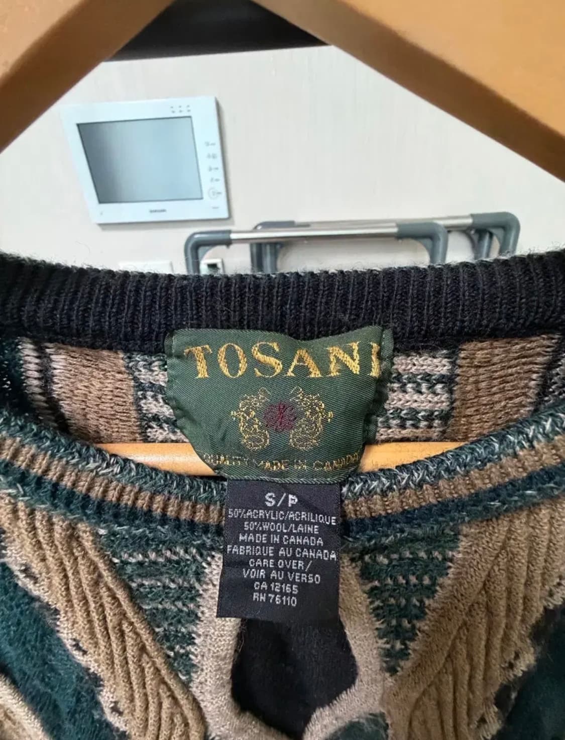 쿠지스타일빈티지니트 상품이미지2