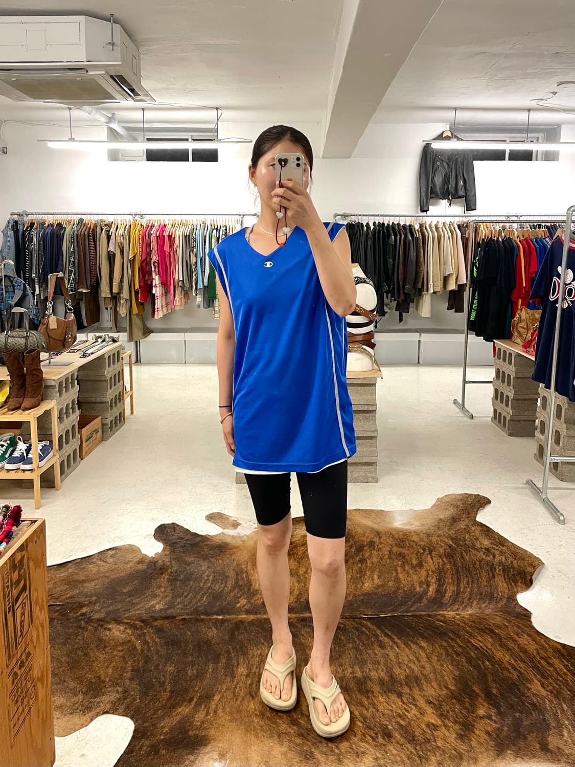 CHAMPION reversible mesh sleeveless 상품이미지3