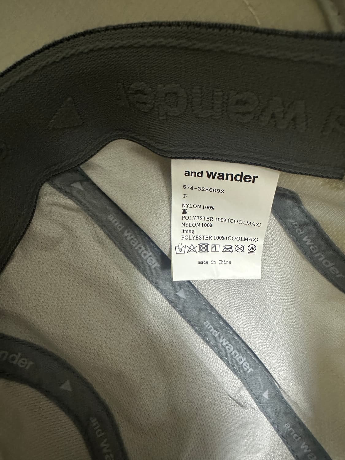 Andwander 앤드원더 테이프 캡 상품이미지3