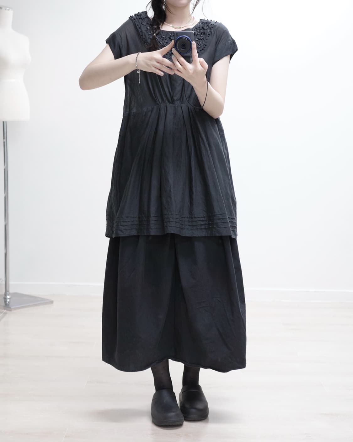 ENM A James black One-piece 상품이미지4