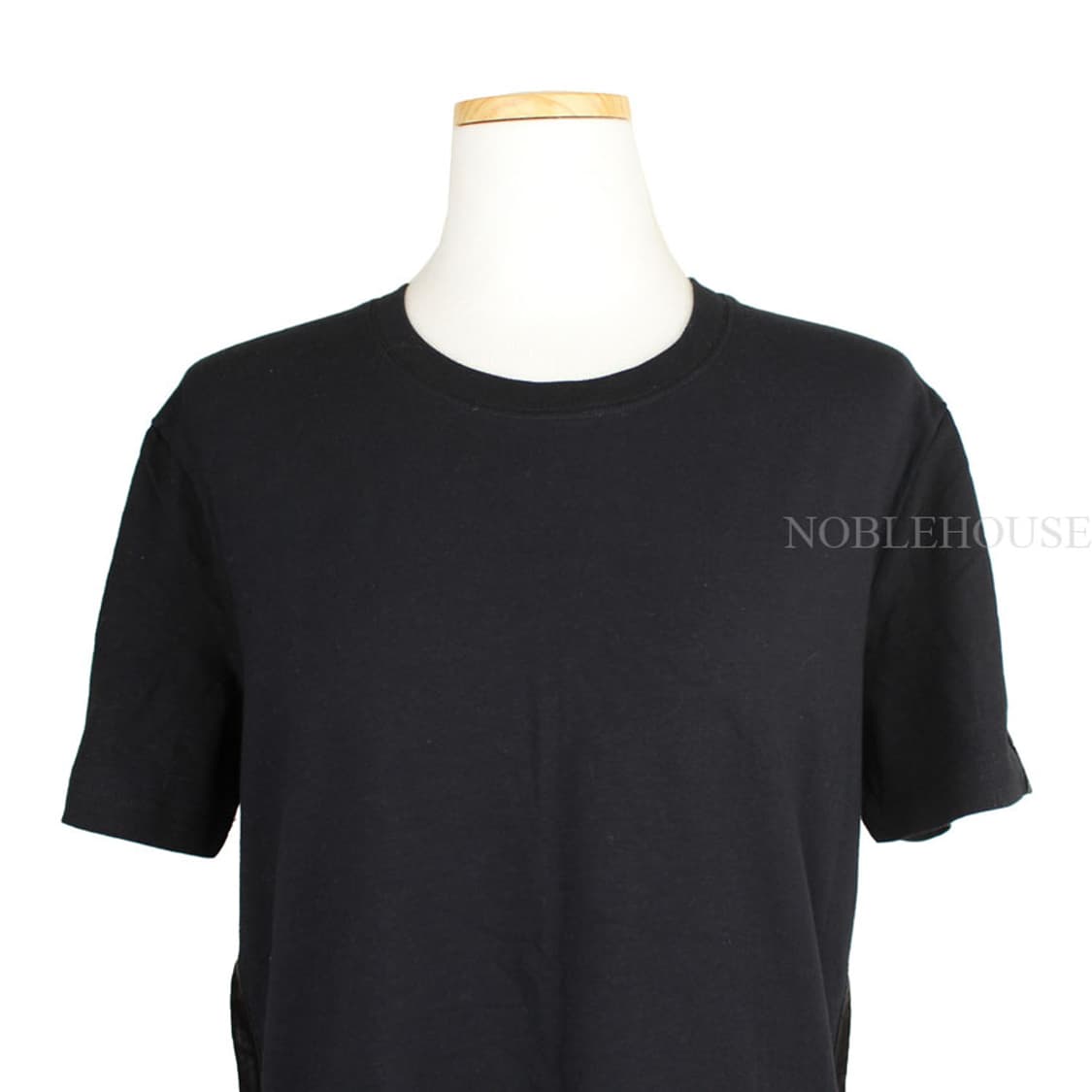 돌체앤가바나 블랙 새틴 트림 티셔츠(S) 상품이미지5