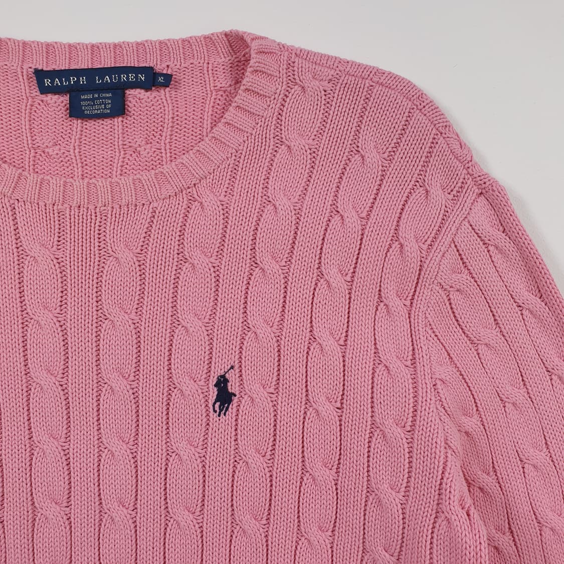 랄프로렌 케이블 니트 스웨터 상품이미지4