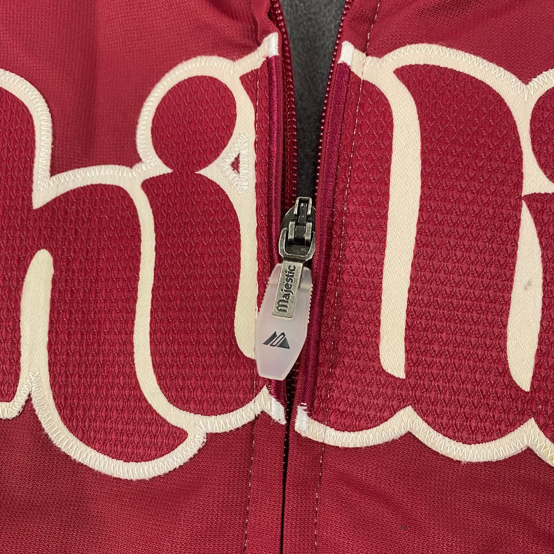 마제스틱 필라델피아 필리스 빅로고 배색 덕아웃 자켓 (103) 상품이미지4