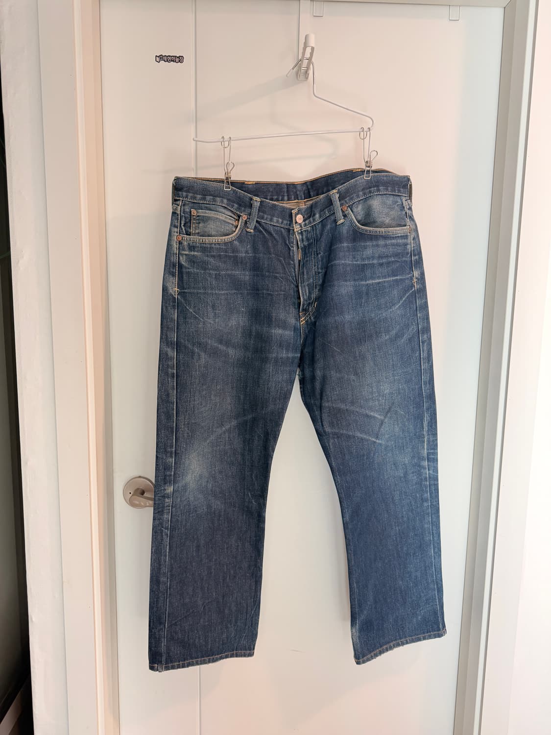 폴로 랄프로렌 워싱 데님. 38사이즈 상품이미지1