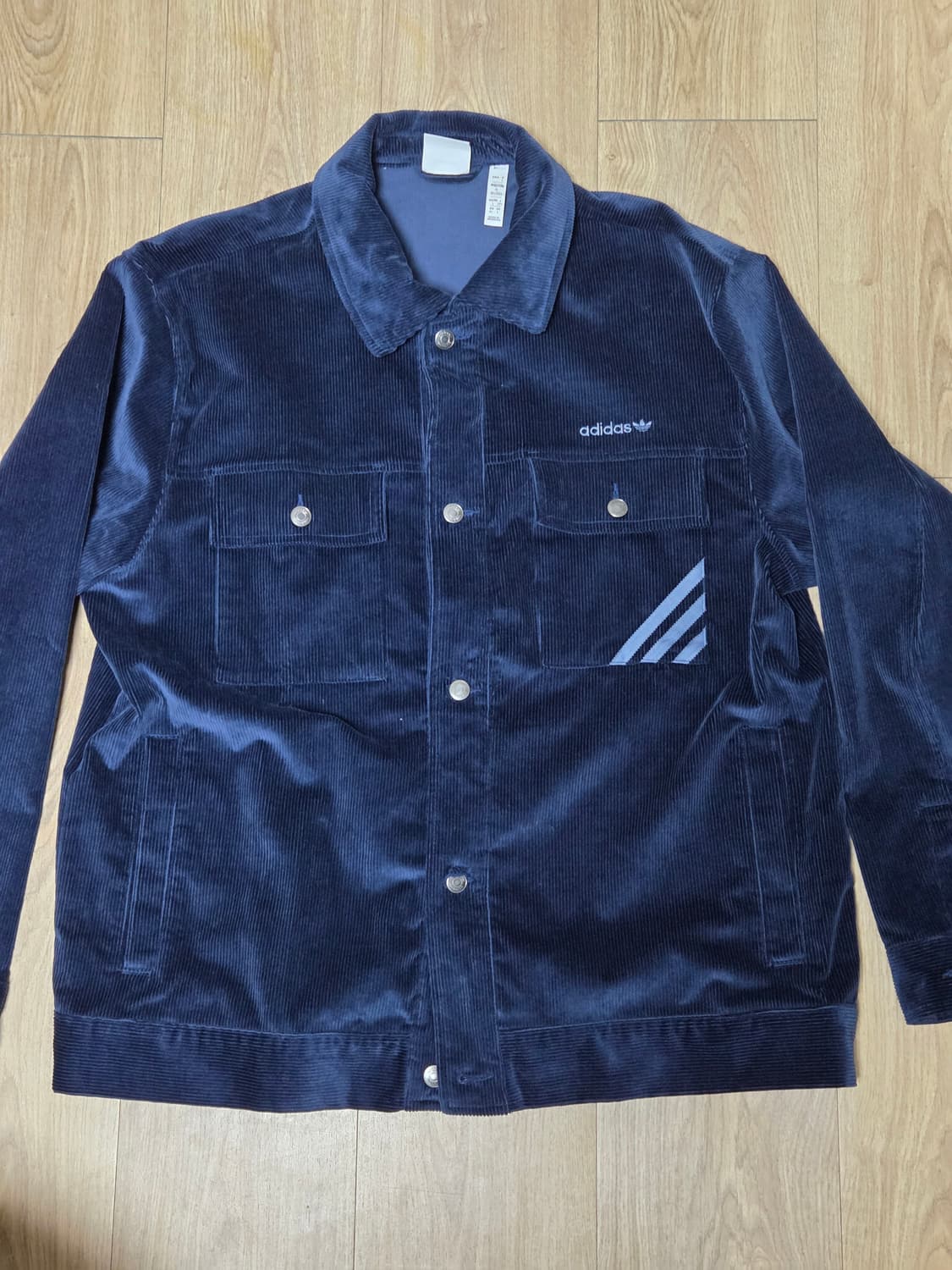 아디다스 코듀로이 자켓 실측 XXL 110 상품이미지1