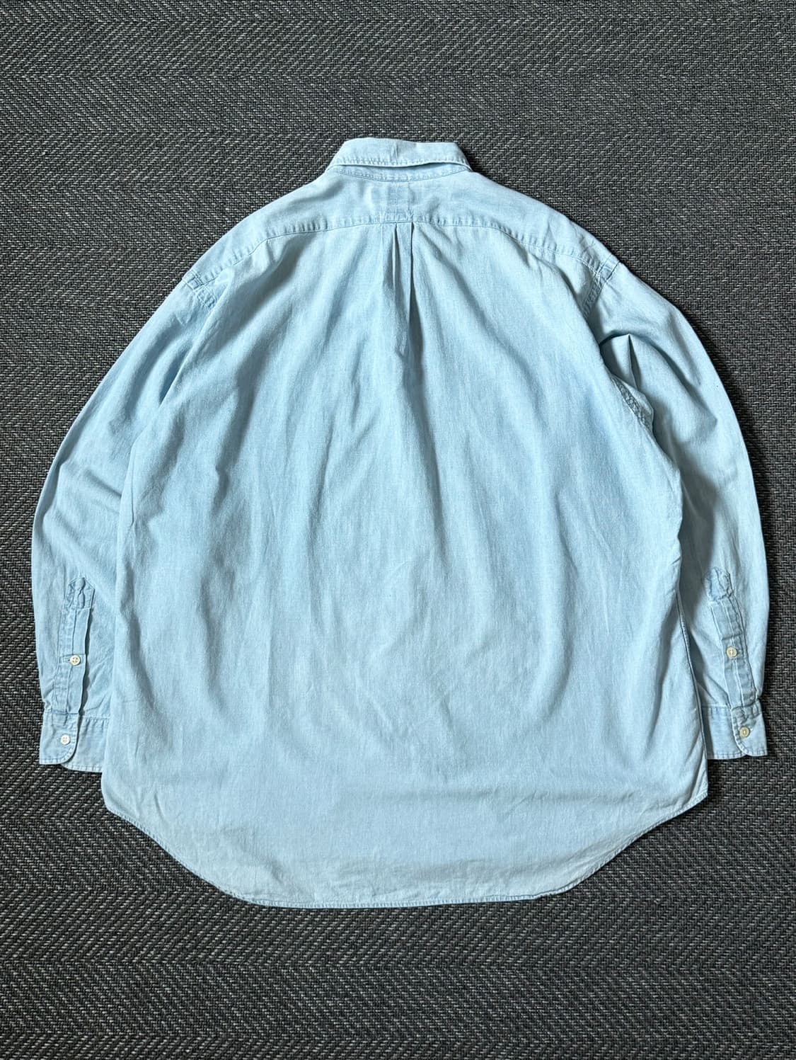 90s 폴로 랄프로렌 샴브레이 빅셔츠 (105-110) 상품이미지8