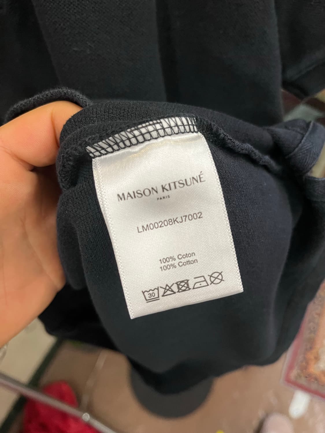 메종키츠네 폭스 헤드 패티 반팔 카라티 #csz717 상품이미지5