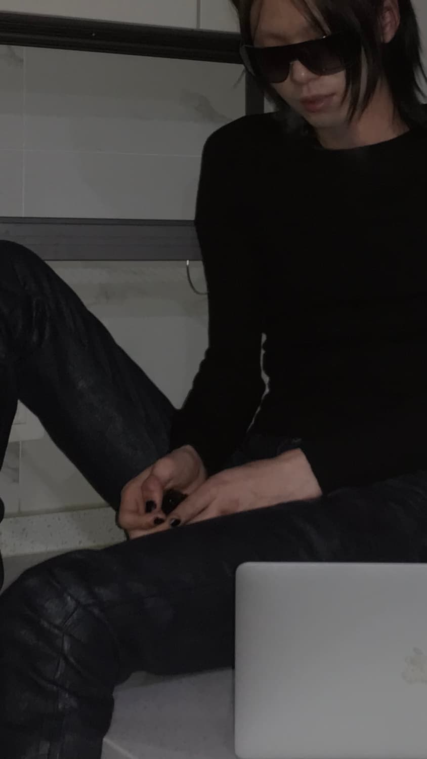 릭오웬스 리브드 롱슬리브 상품이미지3