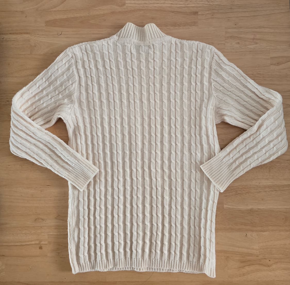 메리노울 100% 빈티지 케이블 니트  상품이미지2