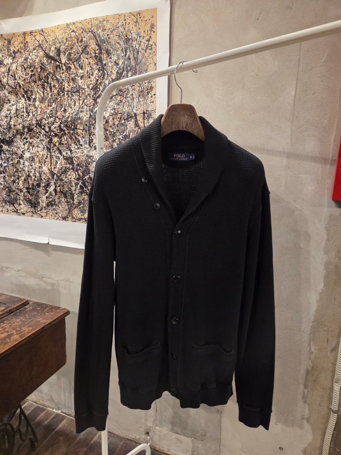 폴로랄프로렌 와플 가디건 상품이미지8