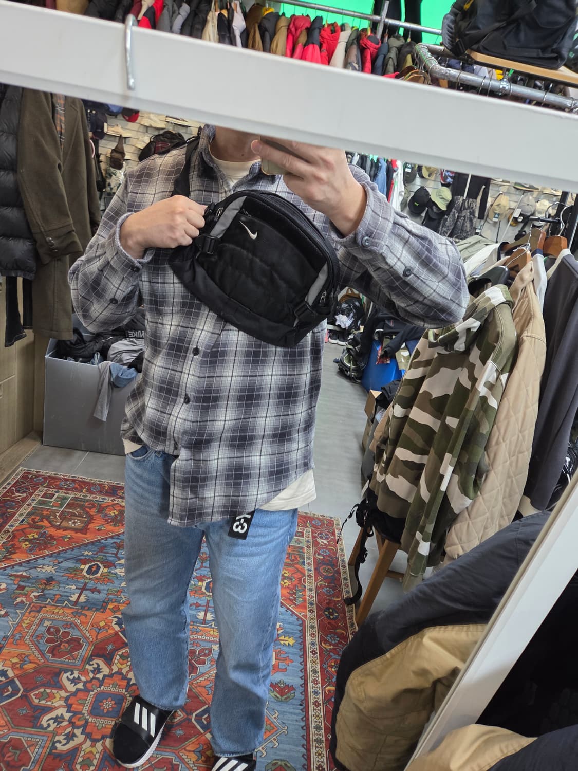 나이키 올드스쿨 웨이스트백 크로스백  상품이미지7