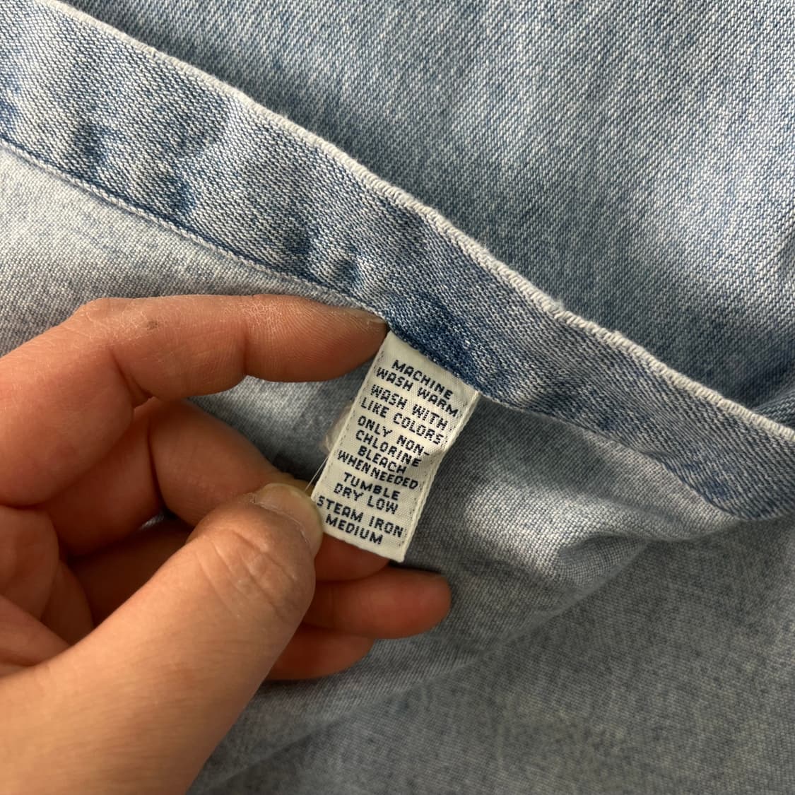 110 폴로랄프로렌 스몰포니 데님 셔츠 상품이미지9