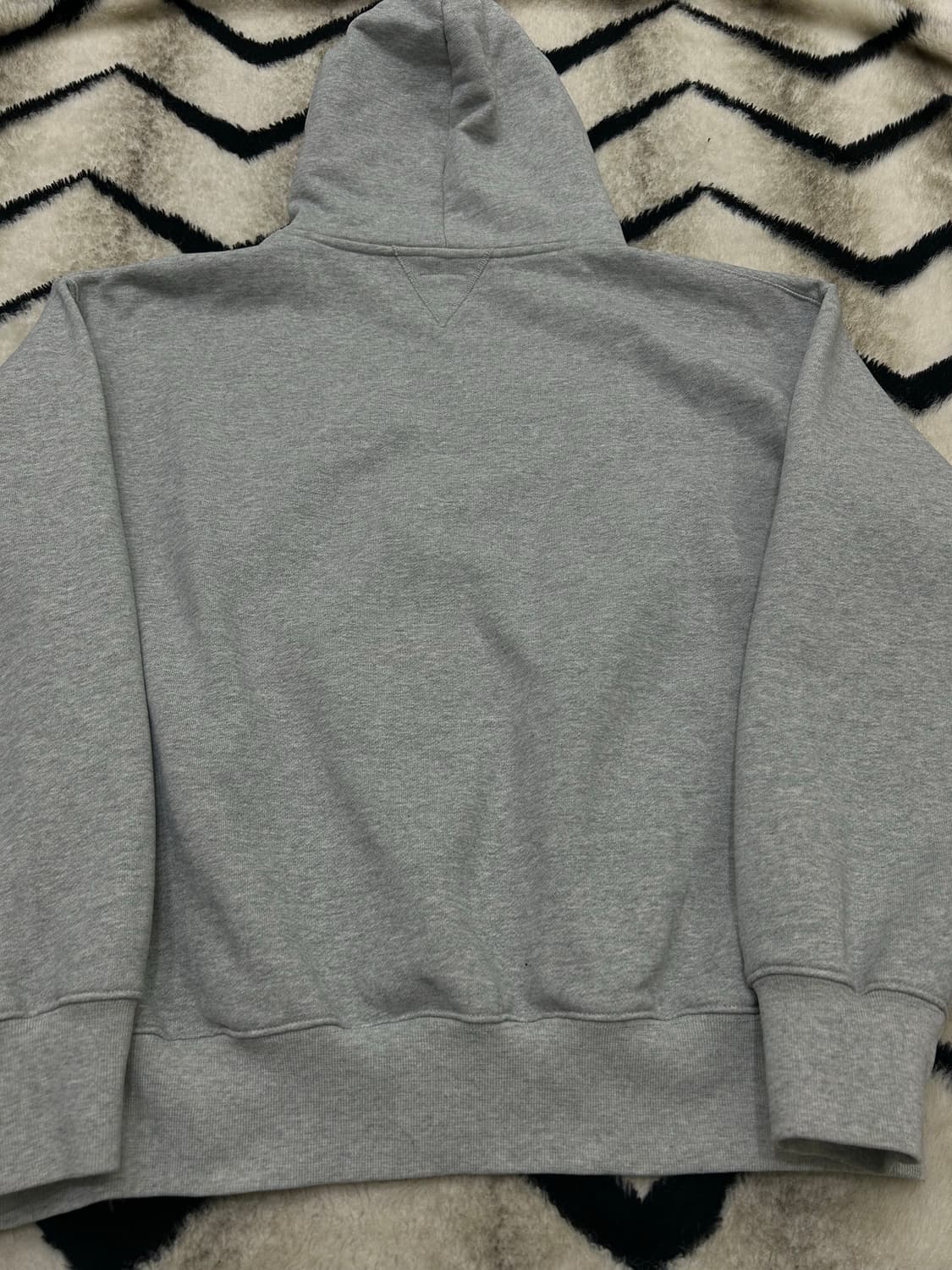 [XL]아웃스탠딩 리버스 헤비 후드/그레이 상품이미지3