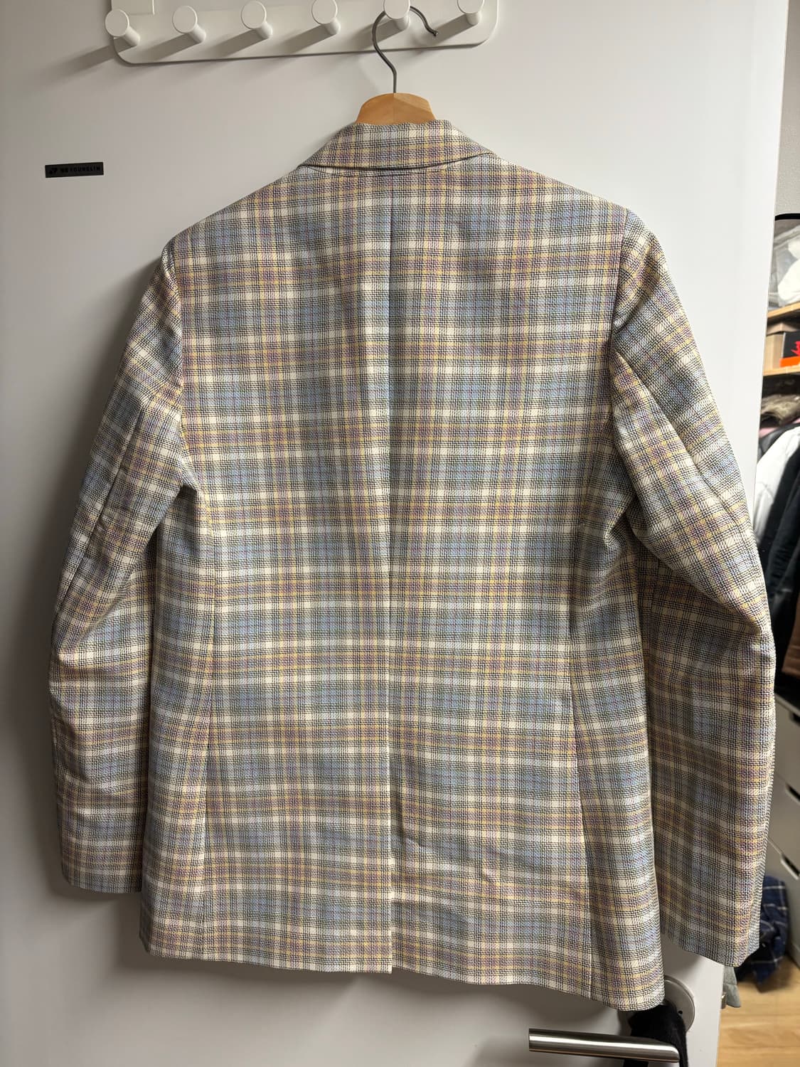 [38] 코스 체크 블레이저 자켓 멀티 상품이미지2